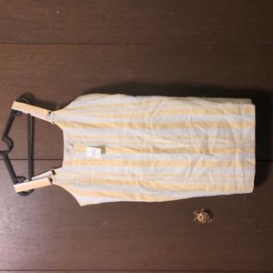 Yellow stripe dress